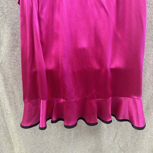 Elegant Pink Wrap Dress - Picture 8 of 14